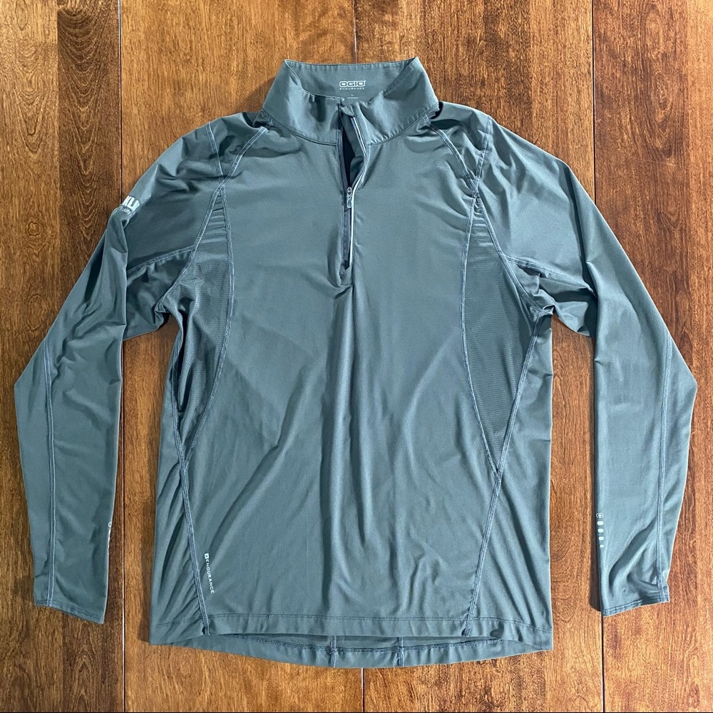 Mens OGIO Endurance Long sleeve Gray Large Klauer